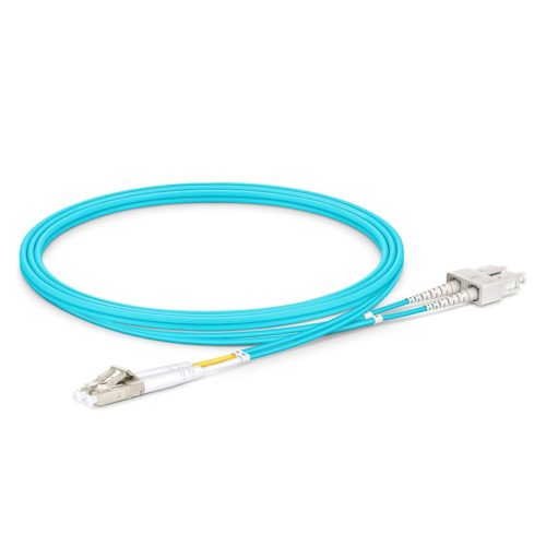 Fiber LC/LC MM OM3 Duplex indoor patch cord - BlueStorm