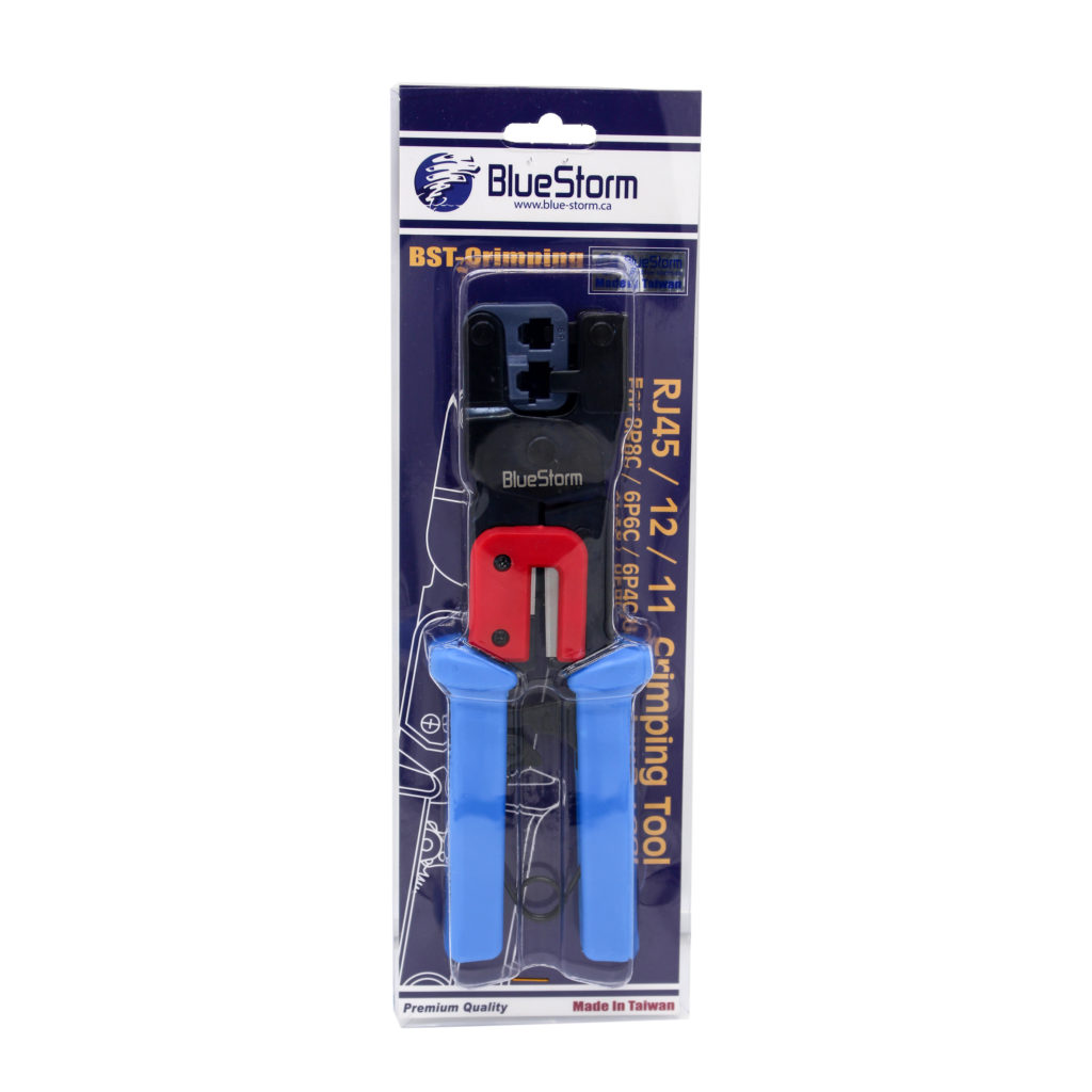 Crimping Tool for RJ11& RJ12 & RJ45 - BlueStorm